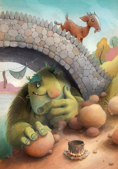 The Troll, Three Billy Goats Gruff – Animal Stories for Bedtime