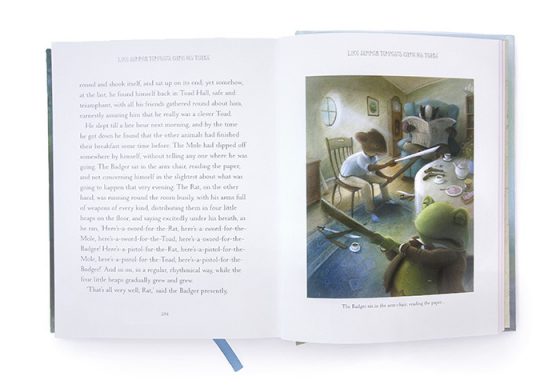 Interior samples from the book. Richard Johnson illustrator.