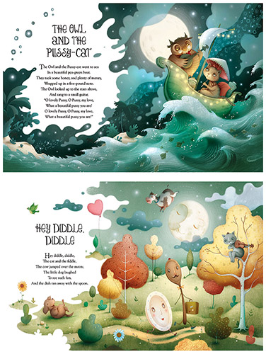Nursery Rhyme Illustrations - Richard Johnson Illustrator
