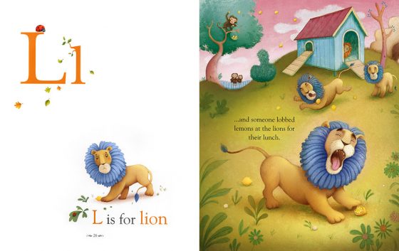 Richard Johnson Illustrator – L is for lion
