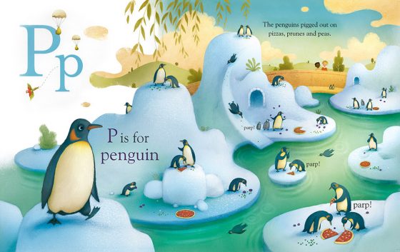 Richard Johnson Illustrator – P is for Penguin
